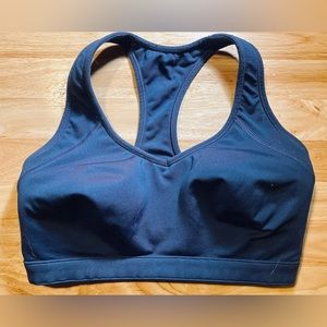 GAP FIT BLUE HIGH IMPACT SPORTS BRA 36D